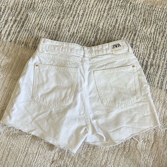 Zara white denim skort - Picture 2 of 5
